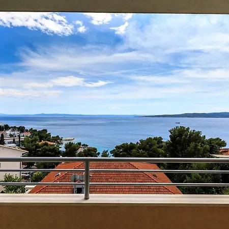 Family-friendly With Swimming Pool Brela, Makarska - 19998 Apartment
