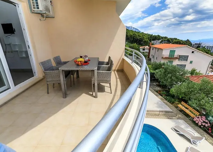 Appartement Family-friendly With Swimming Pool Brela, Makarska - 19998 *