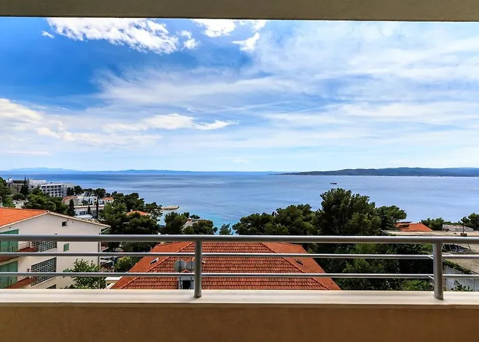 Family-friendly With Swimming Pool Brela, Makarska - 19998 Appartement